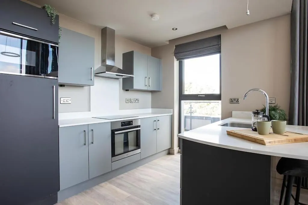 Apartment Skyline Serenity: Exquisite 3-Bedroom Ultra-Luxury Penthouse Belfast